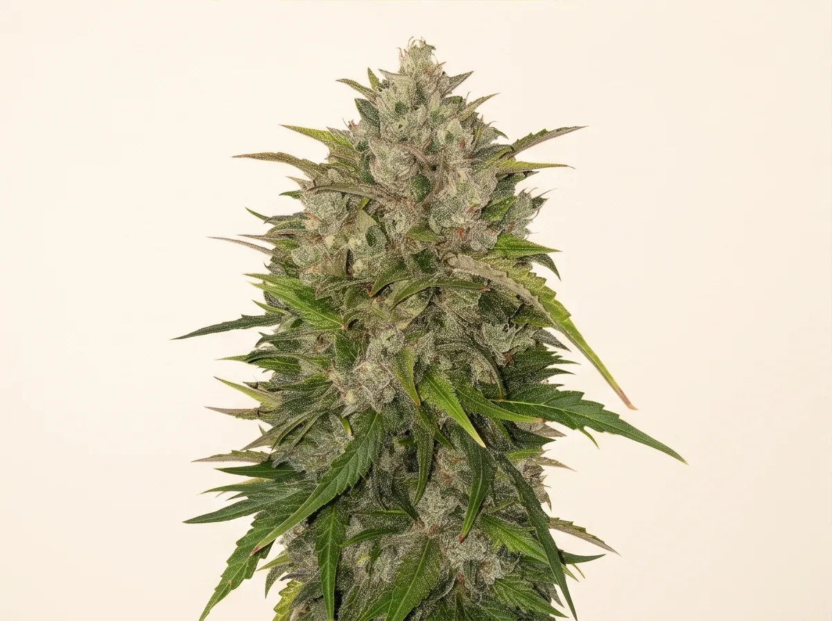Bruce Banner bud — quarter view