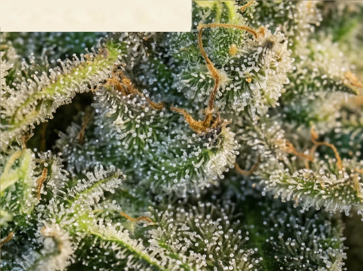 Girl Scout Cookies bud — macro view