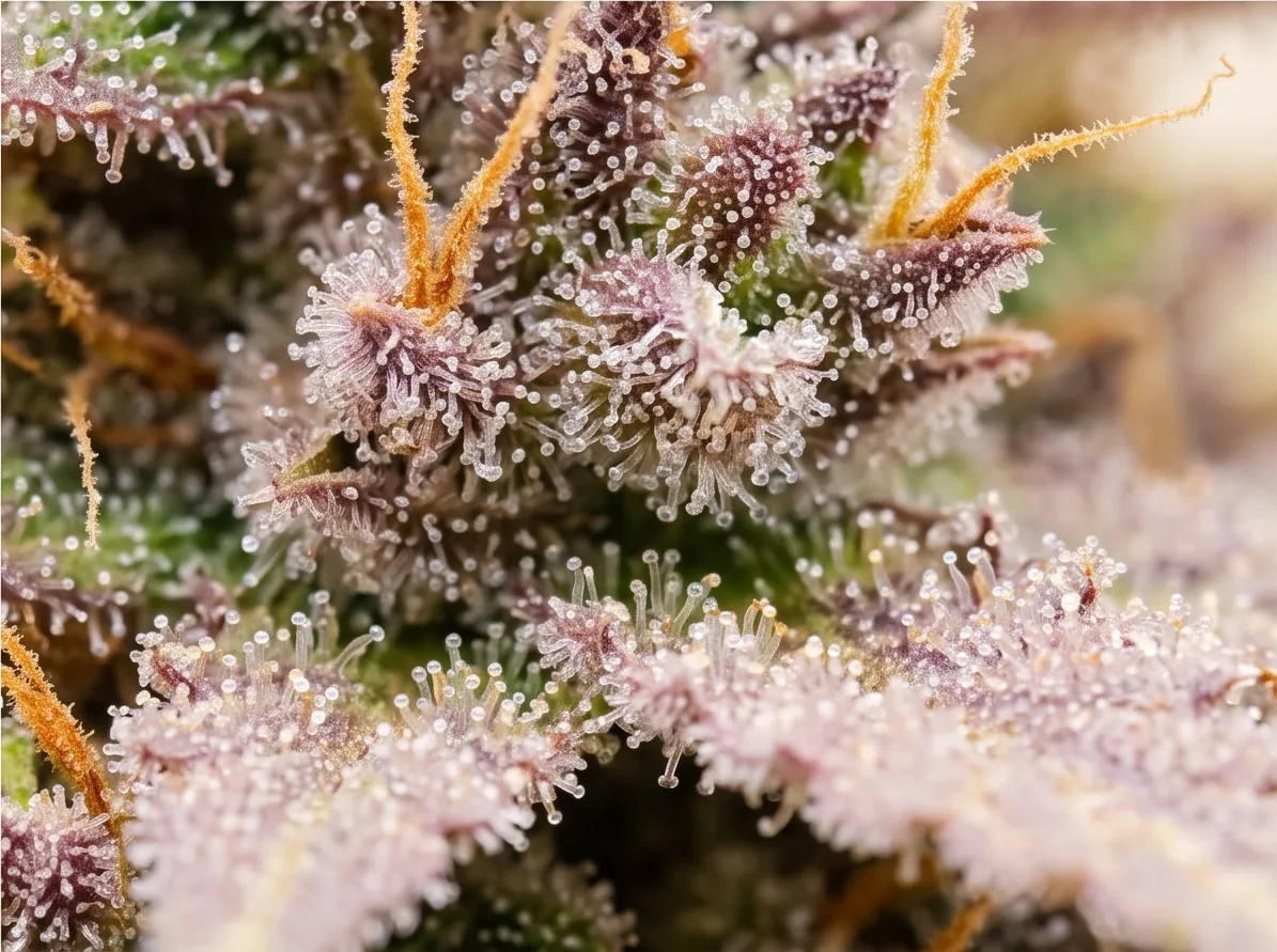 Runtz bud — macro view