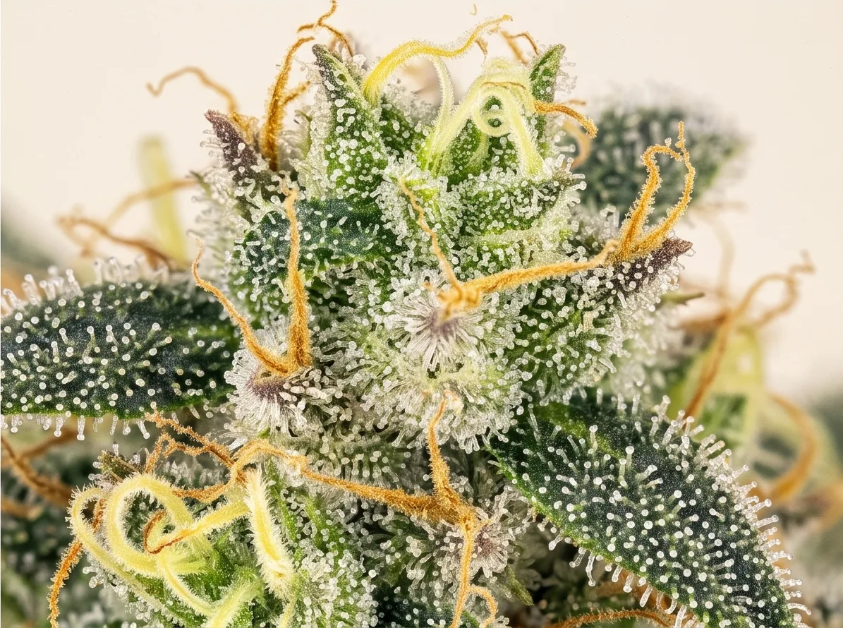 Wedding Cake bud — macro view