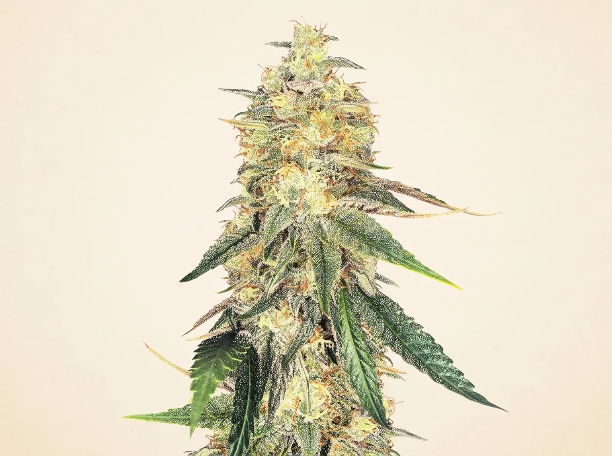 Wedding Cake bud — quarter view